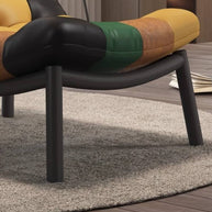 Italian Cow Leather Designer Lazy Chair-MinimalisticDecor.com
