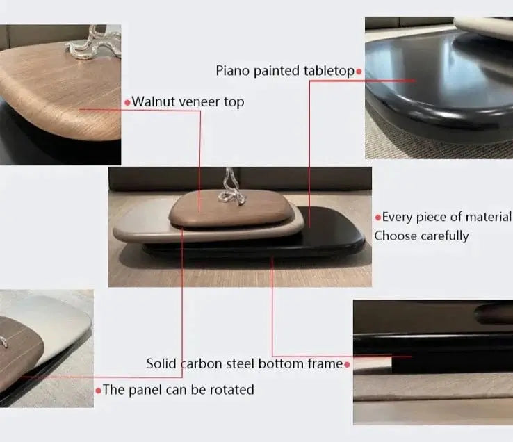 Italian Design Pebbles Rotating Coffee Table-MinimalisticDecor.com
