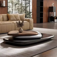 Italian Design Pebbles Rotating Coffee Table-MinimalisticDecor.com