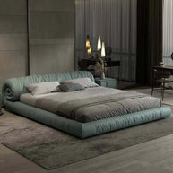 Italian Design Swirl Roll Bed Frame-MinimalisticDecor.com