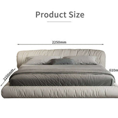 Italian Design Swirl Roll Bed Frame-MinimalisticDecor.com