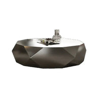 Italian Designer Auxiliar Metal Coffee Table-MinimalisticDecor.com