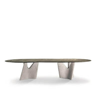 Italian Designer Marble Skeleton Dining Table-MinimalisticDecor.com