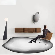 Italian Designer Oval Linear Rug: A Statement of Luxury and Style-MinimalisticDecor.com