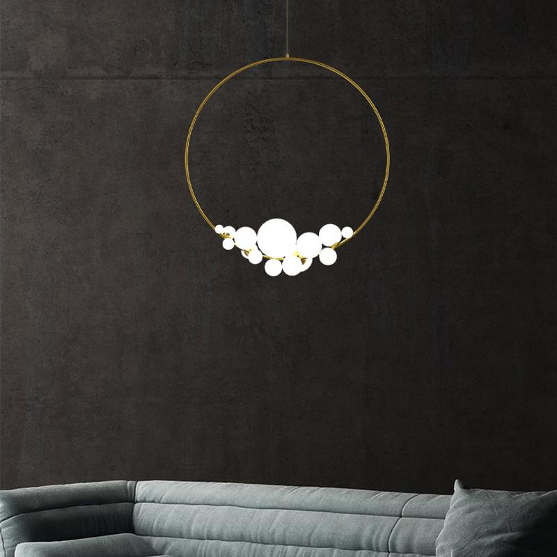Italian Designer Ring Lighting - Exquisite Elegant Design-MinimalisticDecor.com