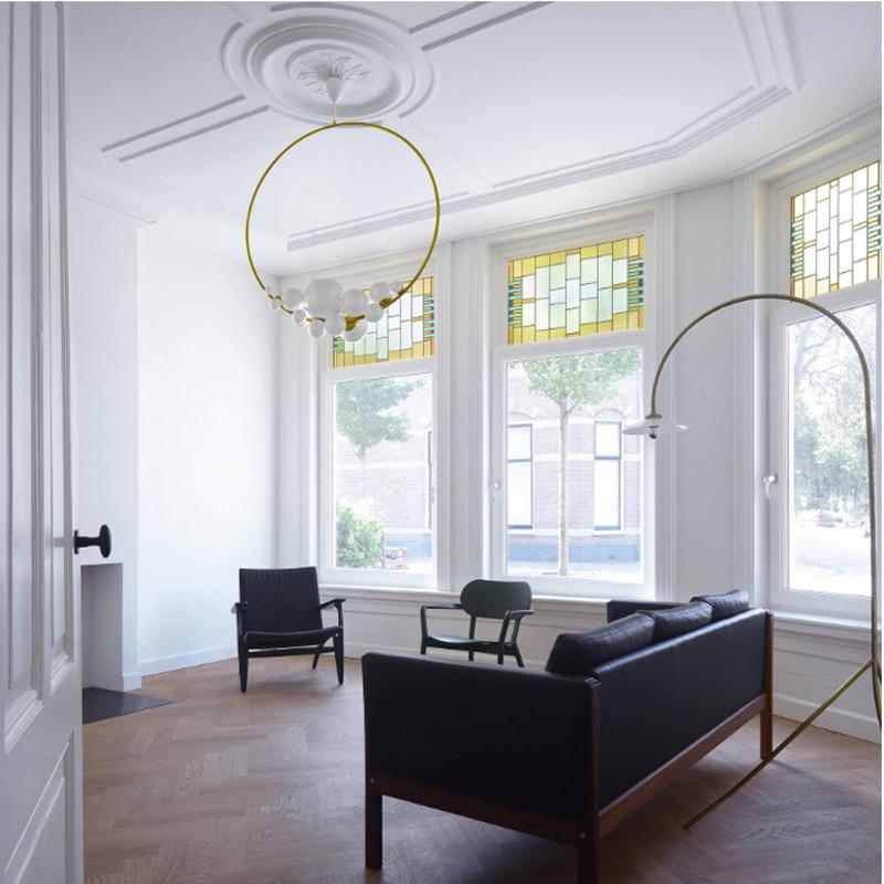 Italian Designer Ring Lighting - Exquisite Elegant Design-MinimalisticDecor.com