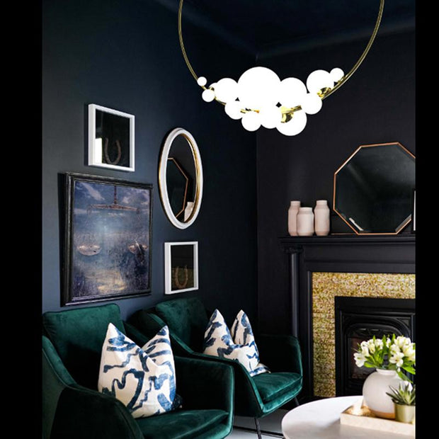Italian Designer Ring Lighting - Exquisite Elegant Design-MinimalisticDecor.com