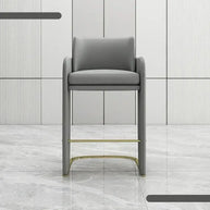 Italian High Stool – Adjustable Backrest Kitchen Counter Chair-MinimalisticDecor.com