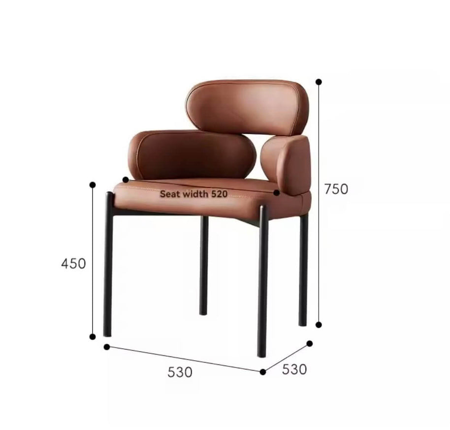 Italian Minimalist Designer Dining Chair-MinimalisticDecor.com