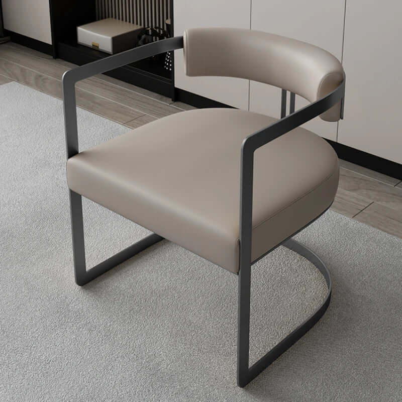 Italian Minimalist Light Luxury Dining Chair-MinimalisticDecor.com