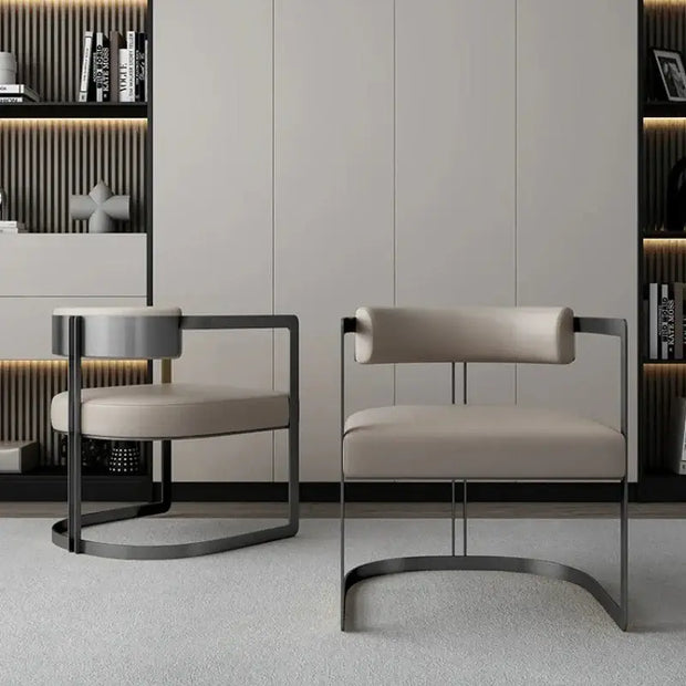 Italian Minimalist Light Luxury Dining Chair-MinimalisticDecor.com