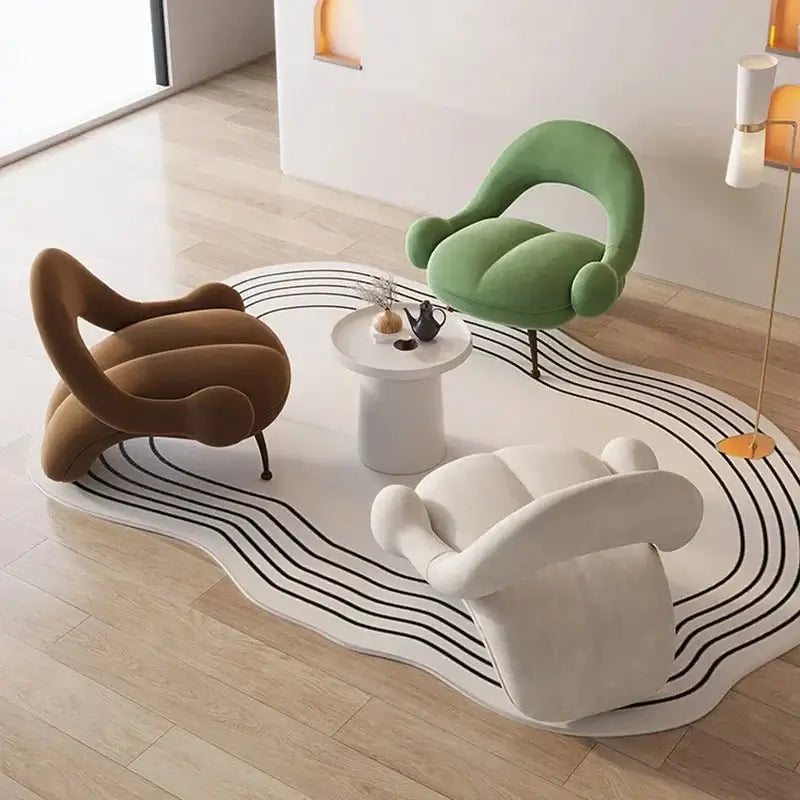 Italian Quilted Living Room Sofas Chair-MinimalisticDecor.com