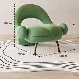 Italian Quilted Living Room Sofas Chair-MinimalisticDecor.com