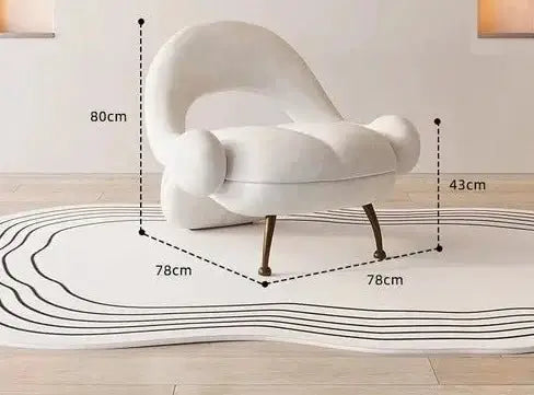 Italian Quilted Living Room Sofas Chair-MinimalisticDecor.com