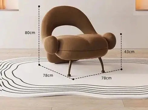 Italian Quilted Living Room Sofas Chair-MinimalisticDecor.com