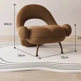 Italian Quilted Living Room Sofas Chair-MinimalisticDecor.com