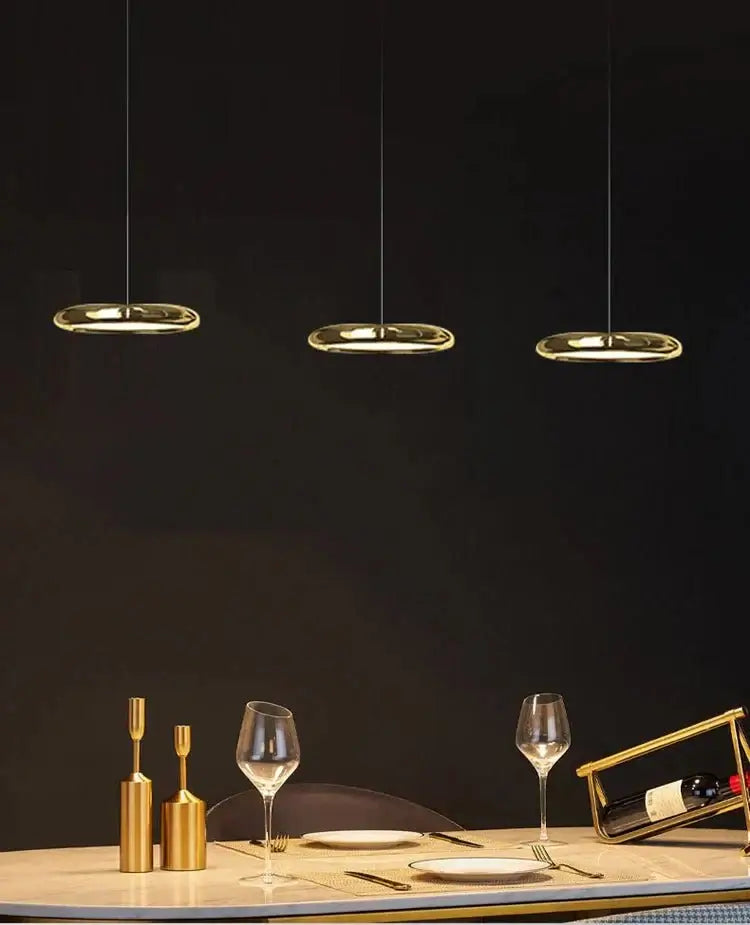 Italian Round Pendant Lighting for Kitchen Island-MinimalisticDecor.com