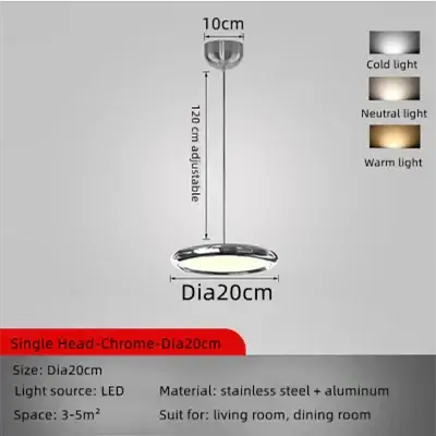 Italian Round Pendant Lighting for Kitchen Island-MinimalisticDecor.com