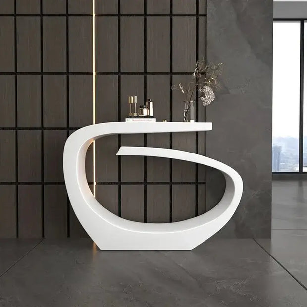 Italian Slimline End Console Table-MinimalisticDecor.com