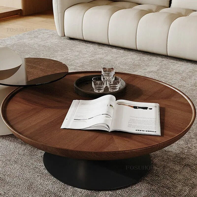 Italian Solid Wood Coffee Table-MinimalisticDecor.com