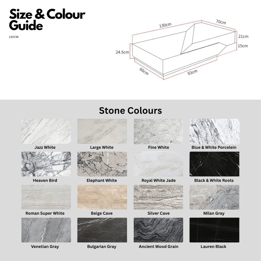 Italian Style Luxury Marble & Wood Coffee Table-MinimalisticDecor.com
