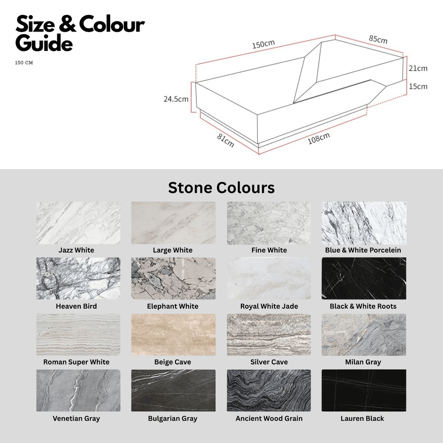 Italian Style Luxury Marble & Wood Coffee Table-MinimalisticDecor.com