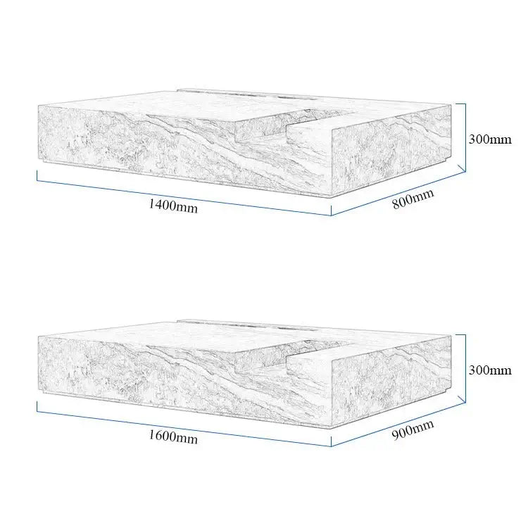 Italian Style Minimalist Marble Coffee Table-MinimalisticDecor.com