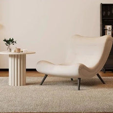 Italian Style Velvet Wood Legs Sofa Chair-MinimalisticDecor.com