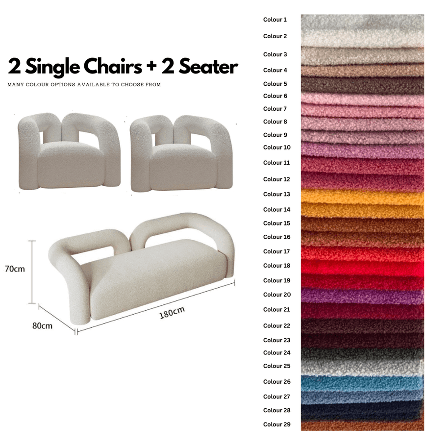 Italiano Minimalist Sofa Set: Elegant and Modern Furniture-MinimalisticDecor.com
