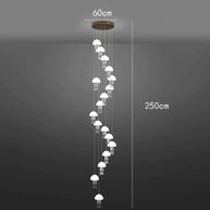Jelly Fish Staircase Chandelier Lighting Decor-MinimalisticDecor.com