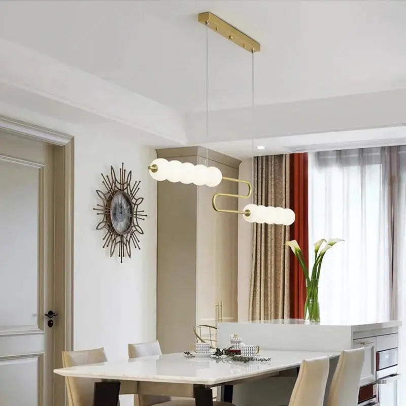 Jewel Globes Kitchen Island Hanging Chandelier-MinimalisticDecor.com