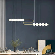Jewel Globes Kitchen Island Hanging Chandelier-MinimalisticDecor.com