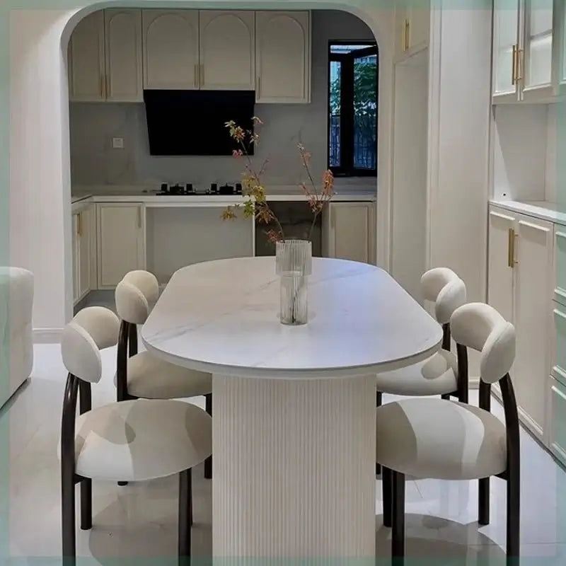 Juego Ceramic Dining Table Set – Sleek, Durable, and Timeless Elegance-MinimalisticDecor.com