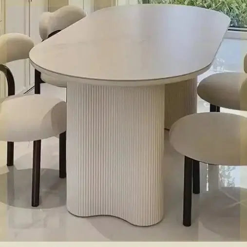 Juego Ceramic Dining Table Set – Sleek, Durable, and Timeless Elegance-MinimalisticDecor.com