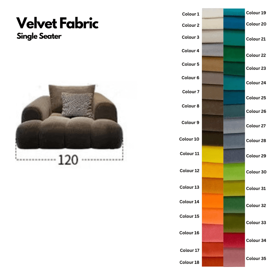Juego Stretch Puffs Sectional Sofa Set-MinimalisticDecor.com