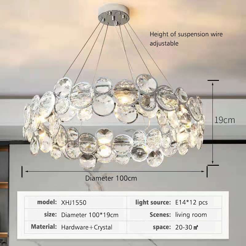 K9 Crystal ChandelierK9 Crystal Chandelier: Dazzling Elegance for Your Space-MinimalisticDecor.com