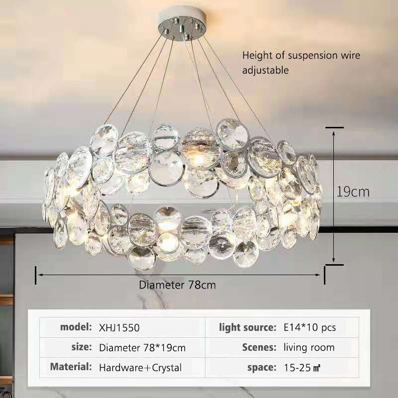 K9 Crystal ChandelierK9 Crystal Chandelier: Dazzling Elegance for Your Space-MinimalisticDecor.com