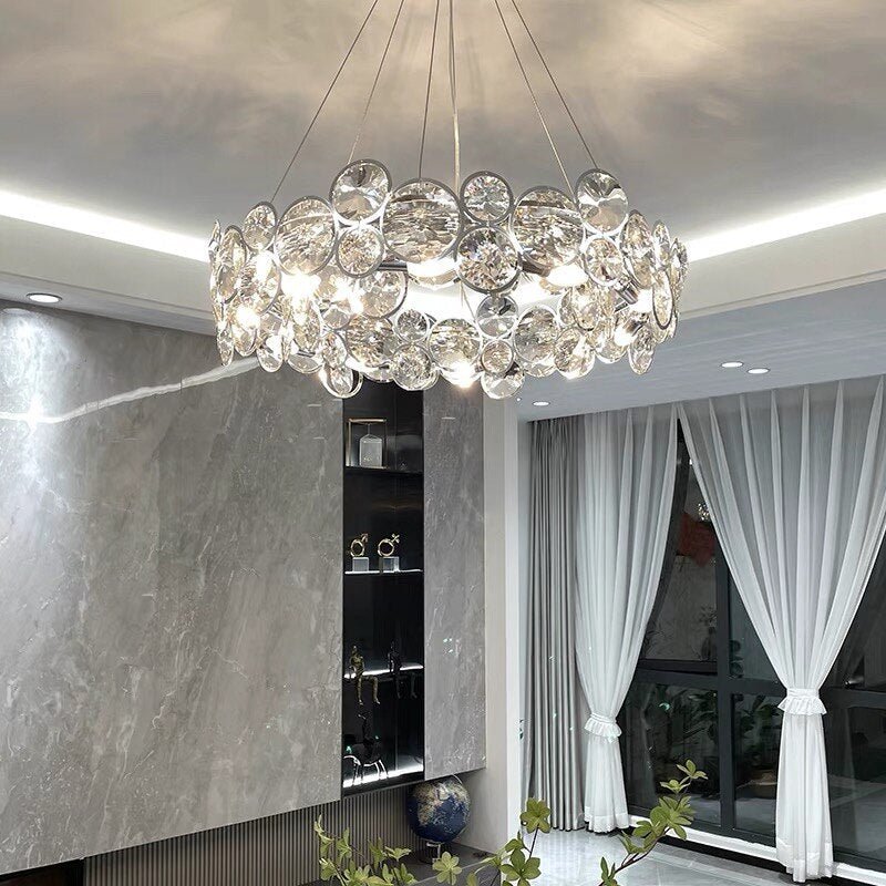K9 Crystal ChandelierK9 Crystal Chandelier: Dazzling Elegance for Your Space-MinimalisticDecor.com