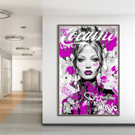 Kate Moss Canvas Wall Art: Stunning Decor For Your Space-MinimalisticDecor.com