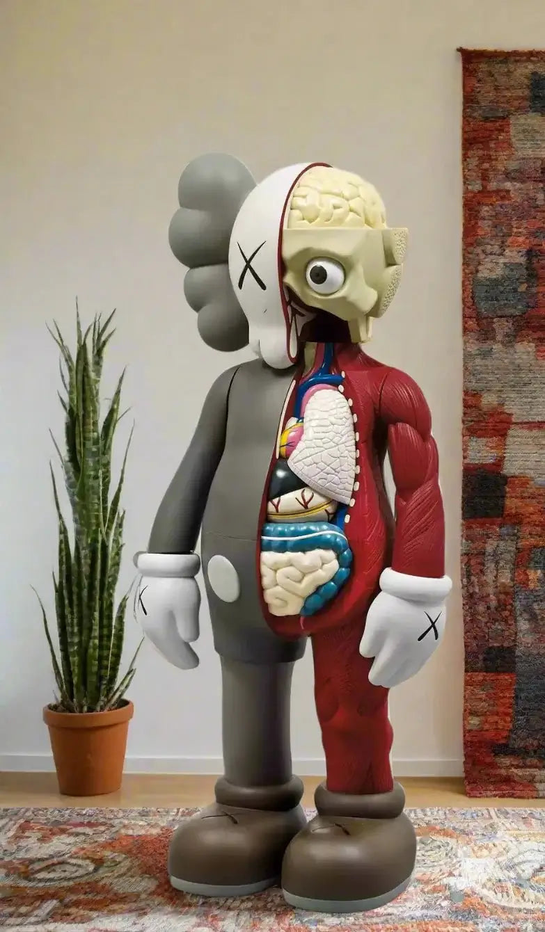 KAWS Four Foot Dissected Mix Companion-MinimalisticDecor.com