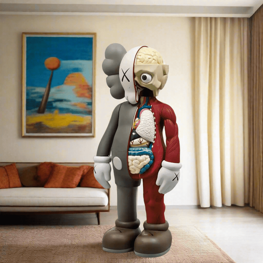 KAWS Four Foot Dissected Mix Companion-MinimalisticDecor.com