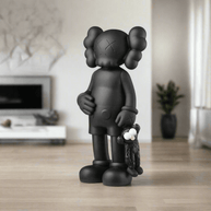 KAWS Share Black Statue Sculpture-MinimalisticDecor.com