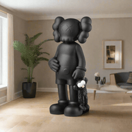KAWS Share Black Statue Sculpture-MinimalisticDecor.com