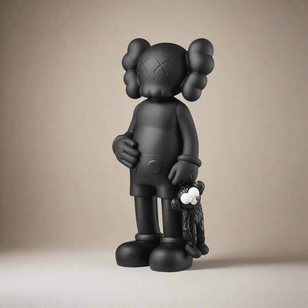 KAWS Share Black Statue Sculpture-MinimalisticDecor.com