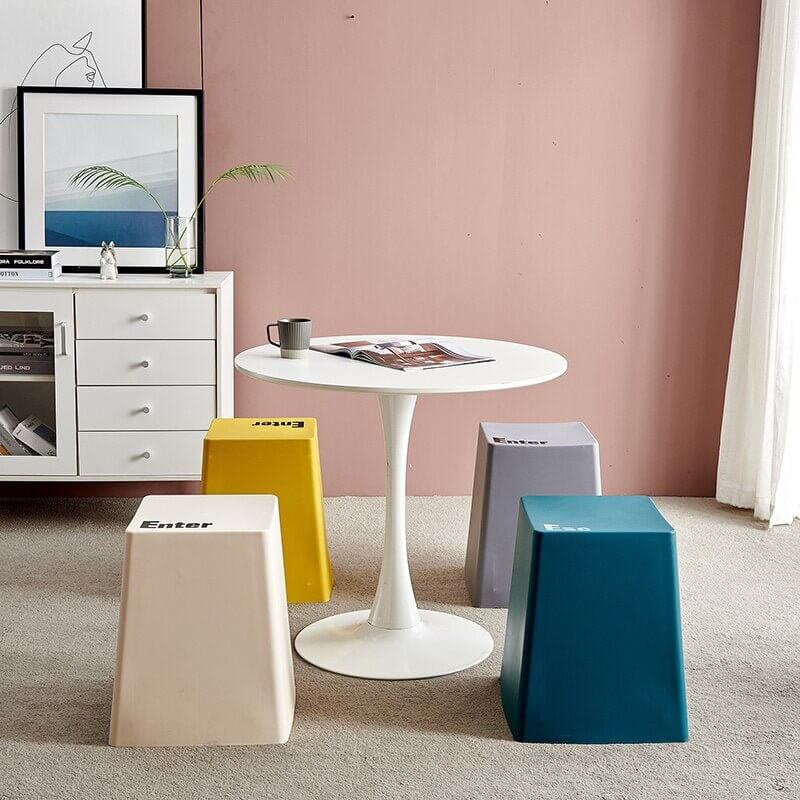 Keyboard Keys Style Bar Stools | Gamer Relaxing Seat Stool Furniture-MinimalisticDecor.com