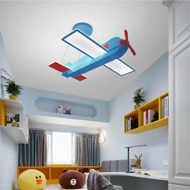 Kids Airplane Light - Perfect for Playful Bedroom Decor-MinimalisticDecor.com