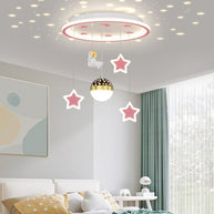Kids Astronaut Chandeliers Light | Kids Room Decor Lights-MinimalisticDecor.com