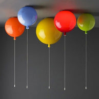 Kids Colourful Balloons Ceiling Light | Kids Room Decor Lights-MinimalisticDecor.com