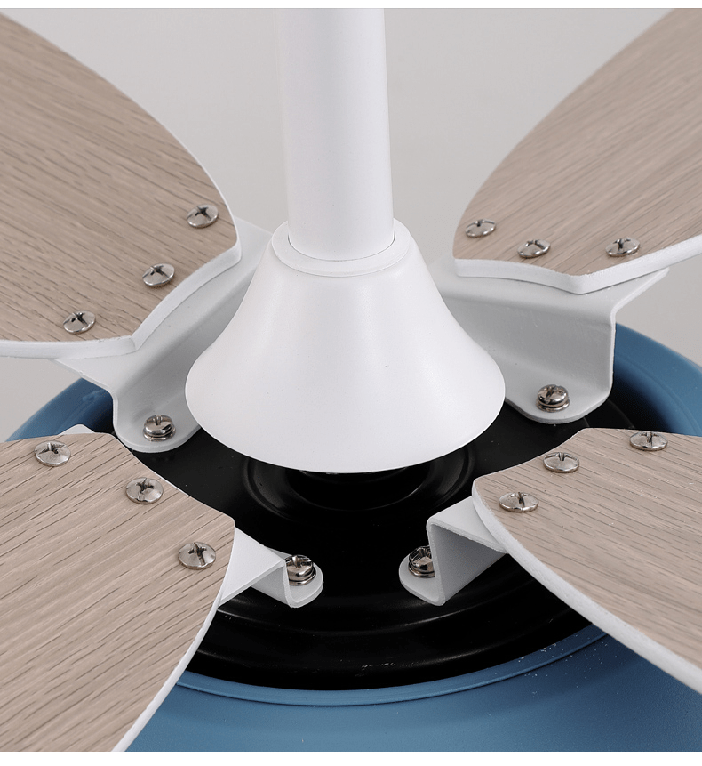 Kids' Helicopter Ceiling Light with Fan – Nursery Fixture-MinimalisticDecor.com