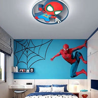 Kids Spiderman Ceiling Light | Kids Room Decor Lights-MinimalisticDecor.com